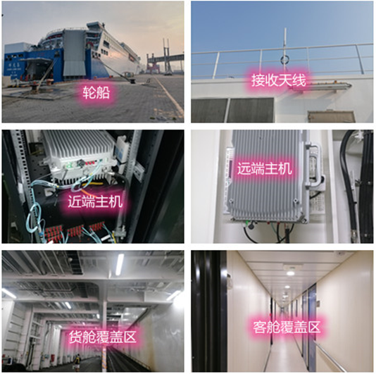  平度海上游轮轮船渔船覆盖案例